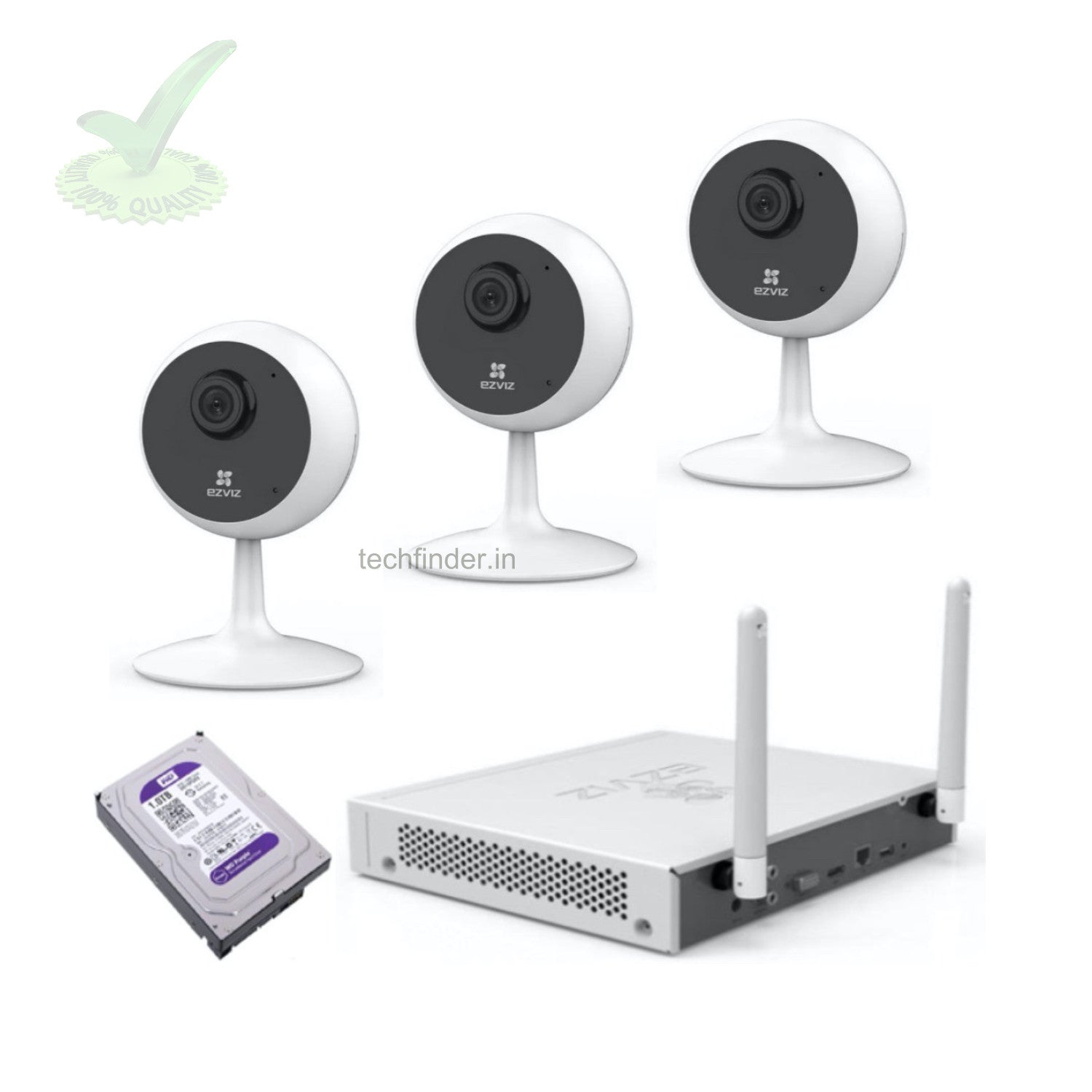 Hikvision Ezviz C1C 1080p HD Resolution Indoor Wi-Fi Camera Hikvision Ezviz C1C 1080p HD Resolution Indoor Wi-Fi Camera
